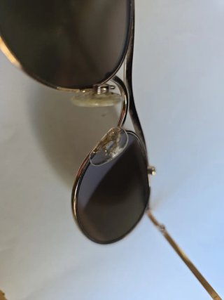 Gafas de sol Carolina Lenke doradas y negras