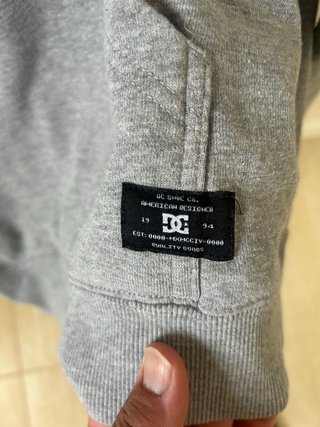Sudadera DC Shoes gris hombre