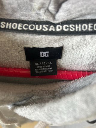 Sudadera DC Shoes gris hombre