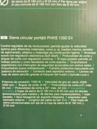Sierra Circular Parkside