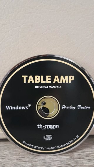 Harley Benton TABLE AMP Tarjeta Sonido