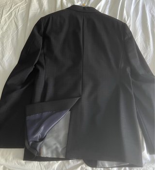 Blazer Zara Azul Marino.