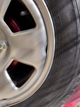 Rueda de repuesto Renault Scénic 205/65R16