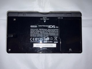 Nintendo DS Lite Negra + Cargador+ Funda + Tarjeta