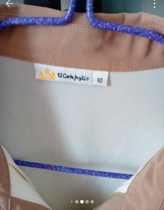 Blusa Alt.77 BeigeTalla 40 de los hombros 44