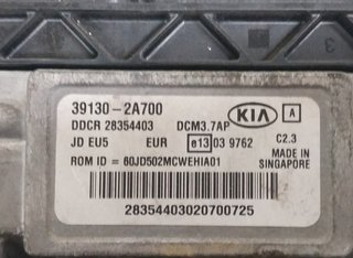 456302 centralita motor uce 391302a700 kia ceed