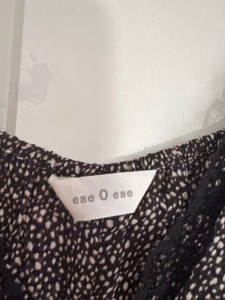 Vestido gasa tirantes estampado