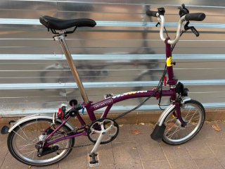 Brompton M3L Morado