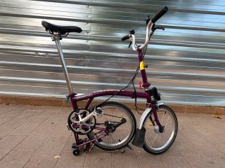 Brompton M3L Morado