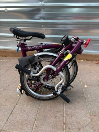 Brompton M3L Morado