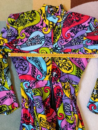 Abito lungo fantasia paisley