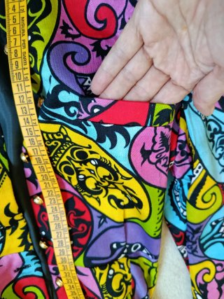 Abito lungo fantasia paisley