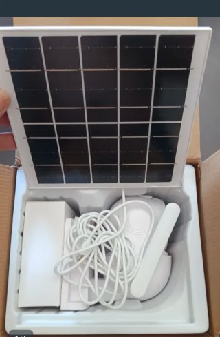 Vendo cámara de vigilancia P6 Plus,con placa solar
