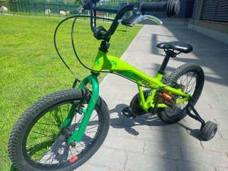 Bicicleta infantil Monty 16 verde
