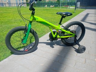 Bicicleta infantil Monty 16 verde