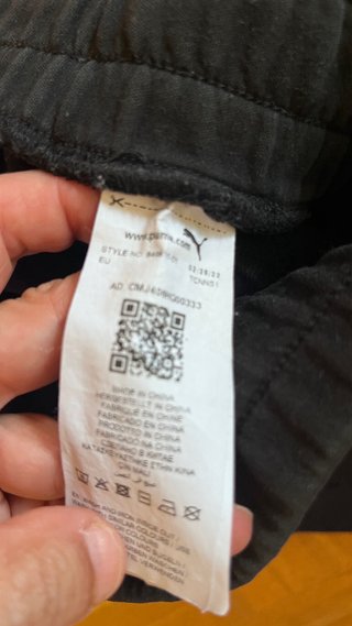 Pantalones deportivos Puma mujer negros