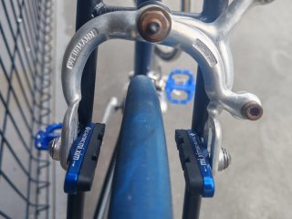 Bicicleta Carretera Clásica Vintage Azul