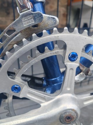 Bicicleta Carretera Clásica Vintage Azul