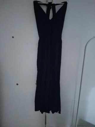 Vestido largo negro