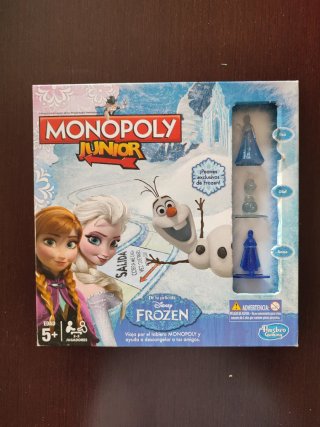 Monopoly Junior Frozen Hasbro Gaming