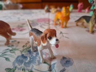 Lote 5 figuras perros miniatura