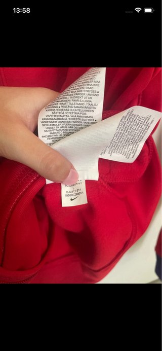 Chaqueta Atlético de Madrid Nike Roja