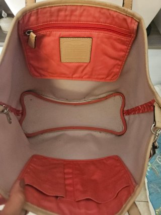 Borsa Coach monogram