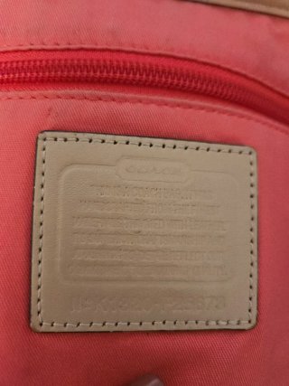 Borsa Coach monogram