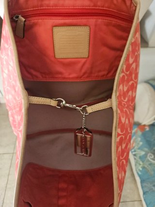 Borsa Coach monogram