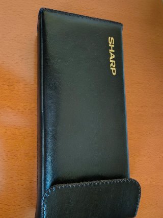 Flamante Pocket Computer SHARP PC-1500A Tope Gama