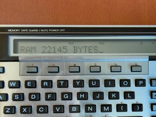 Flamante Pocket Computer SHARP PC-1500A Tope Gama
