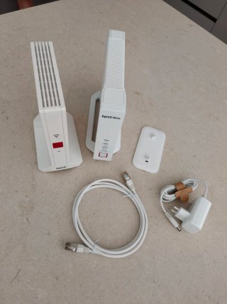 Router + repetidor WiFi