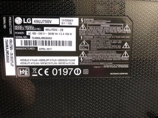 Televisor LG 49 Negro
