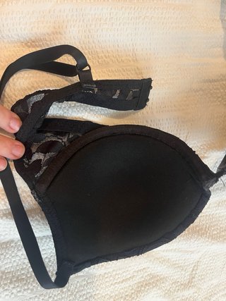 Sujetador negro encaje
