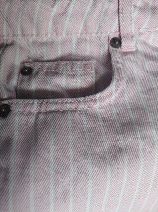 Pantalón corto Zara rayas rosa