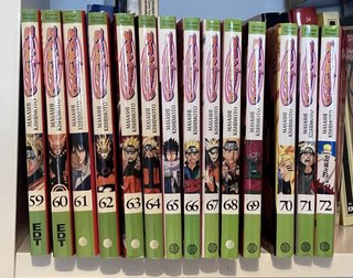 Colección completa NARUTO 1-72 cómic manga