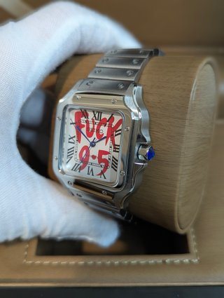 Reloj Seiko Mod Santos Blanco, Azul Marino y Rojo
