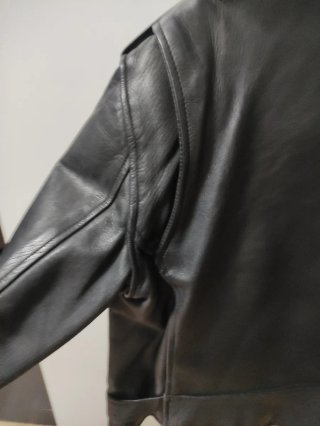 Chaqueta Cuero Negra AMI LONDON 38 Hombre / Mujer