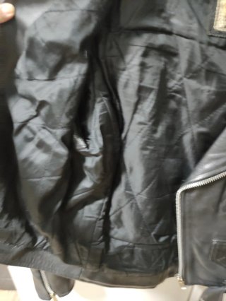 Chaqueta Cuero Negra AMI LONDON 38 Hombre / Mujer