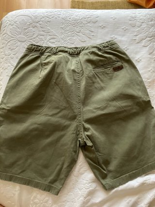 Bermuda Kaotiko Algodón Verde