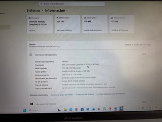 Asus Vivobook Gris/Plateado