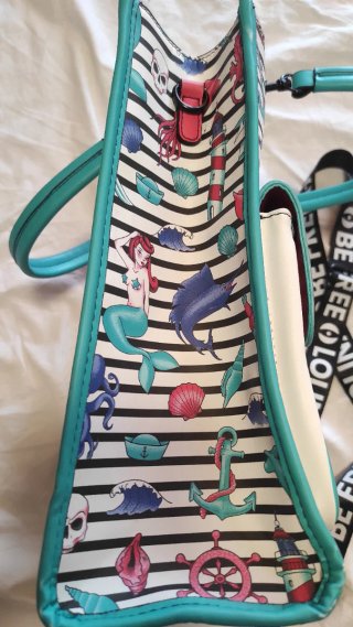 Bolso Lolina Calaveras Sirenas Multicolor