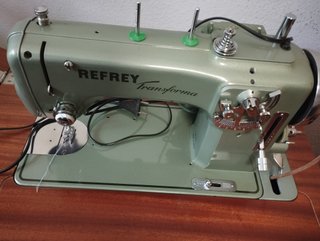 Máquina de coser Refrey Transforma antigua