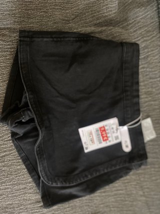Falda pantalón negra