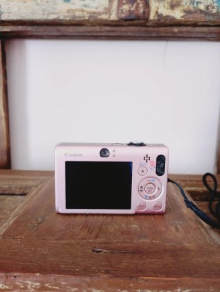 Cámara Canon Rosa 8.0 Megapíxeles