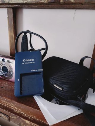 Cámara Canon Rosa 8.0 Megapíxeles