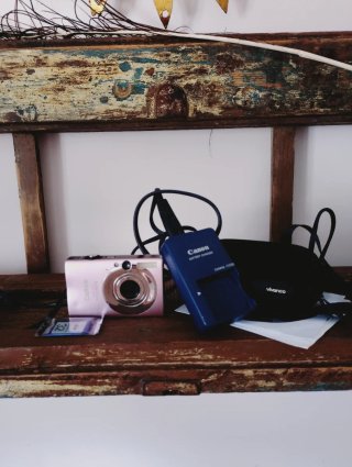 Cámara Canon Rosa 8.0 Megapíxeles