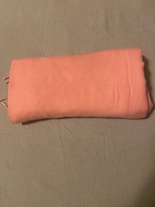 Sciarpa Pashmina Rosa con Frange
