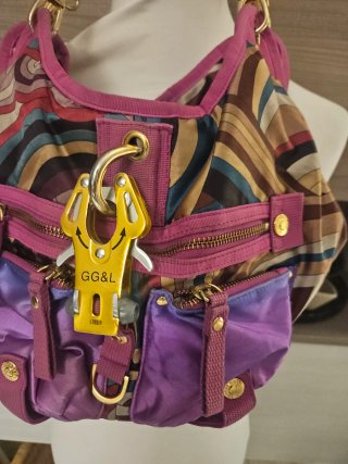Borsa George Gina & Lucy Multicolor Viola