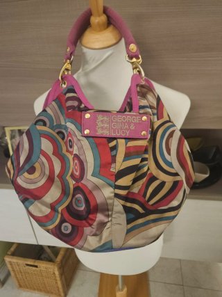 Borsa George Gina & Lucy Multicolor Viola